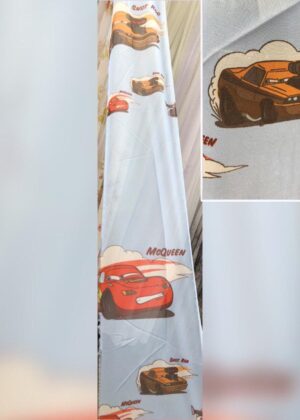 Тюль "McQueen" голубой